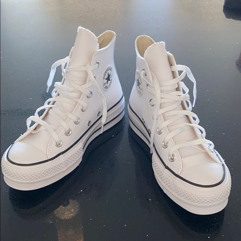 Converse Platform Leather High Top